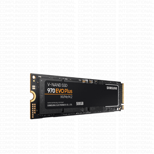 Unidad en estado solido SAMSUNG 970 EVO PLUS 500GB M.2 NVMe