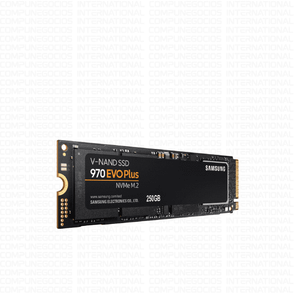 Unidad en estado solido SAMSUNG 970 EVO PLUS 250GB M.2 NVMe