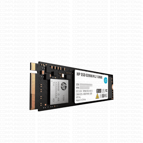 Unidad en estado solido HP EX900 120GB M.2 NVMe