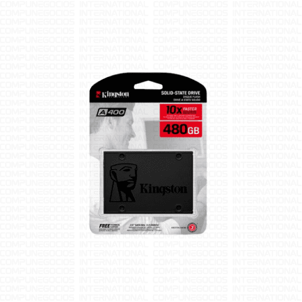 Unidad en estado solido Kingston A400 480GB SATA 2.5"