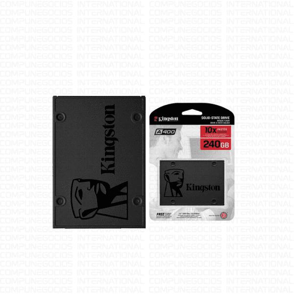 Unidad en estado solido Kingston A400 240GB SATA 2.5"