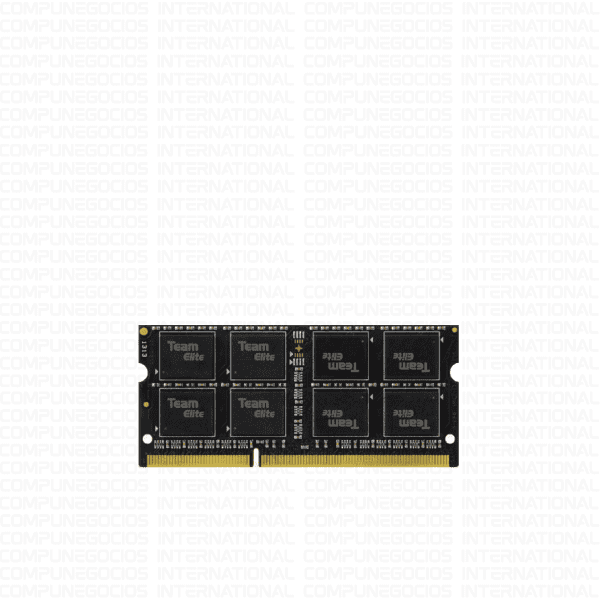 RAM TEAM GROUP ELITE DDR3 8GB 1333 MHz SODIMM TED3L8G1333C9-SBK