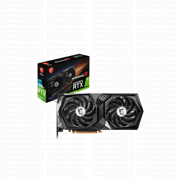 Tarjeta de video MSI GeForce RTX 3050 GAMING X 8G
