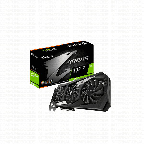 Tarjeta de video GIGABYTE AORUS GeForce GTX 1660 TI 6G