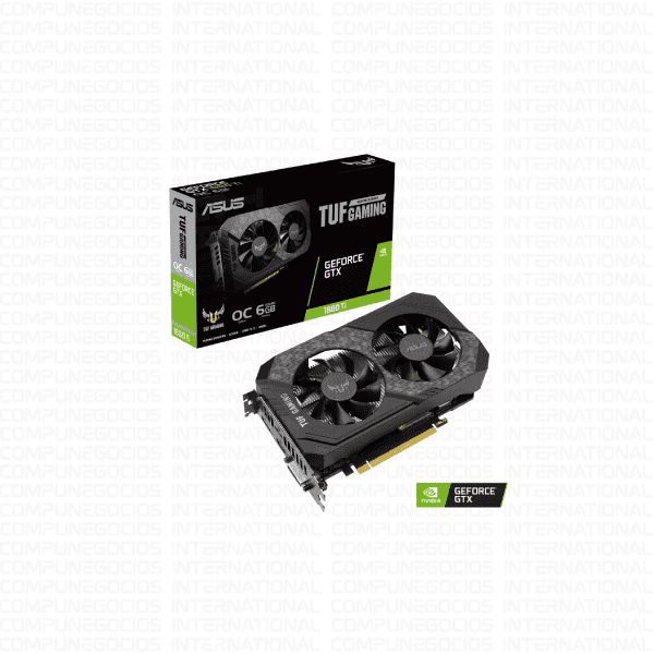 Tarjeta de video ASUS TUF-GTX1660TI-6G-EVO-GAMING