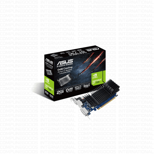 Tarjeta de video ASUS GeForce GT 730 2GB GDDR5 BRK