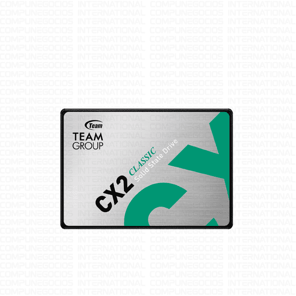 Unidad en estado solido TEAM GROUP CX2 512GB SATA 2.5"