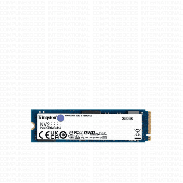 UNIDAD EN ESTADO SOLIDO KINGSTON NV2 250GB M.2 NVMe