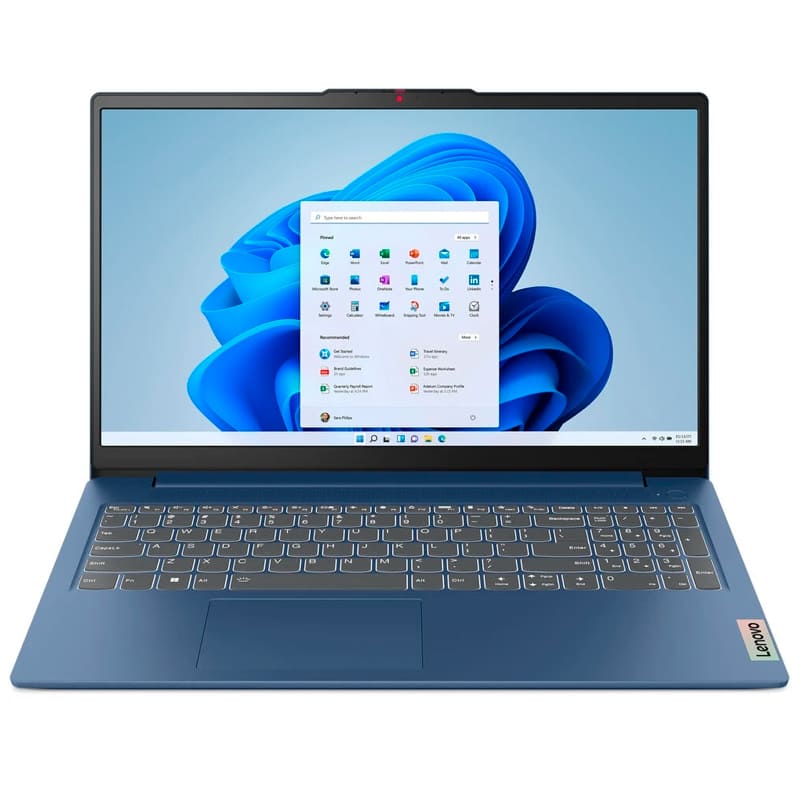 LAPTOP LENOVO IDEAPAD SLIM 3 15IAH8 CORE I5-12450H 2.0GHZ 16GB LPDDR5-4800 SSD 512GB M.2 15.6" FHD (83ER001DLM) - Imagen 2