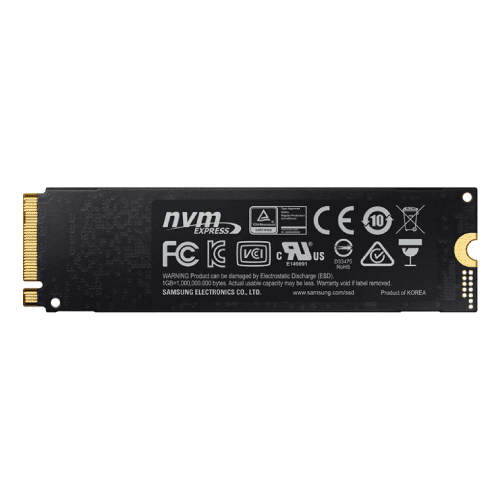 Unidad en estado solido SAMSUNG 970 EVO PLUS 500GB M.2 NVMe - Imagen 2