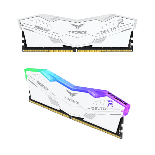 RAM TEAM GROUP T-FORCE DELTA RGB DDR5 16GB 5600 MHz UDIMM WHITE - Imagen 3