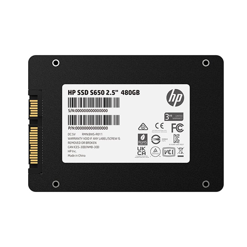 Unidad en estado solido HP S650 480GB SATA 2.5" - Imagen 3