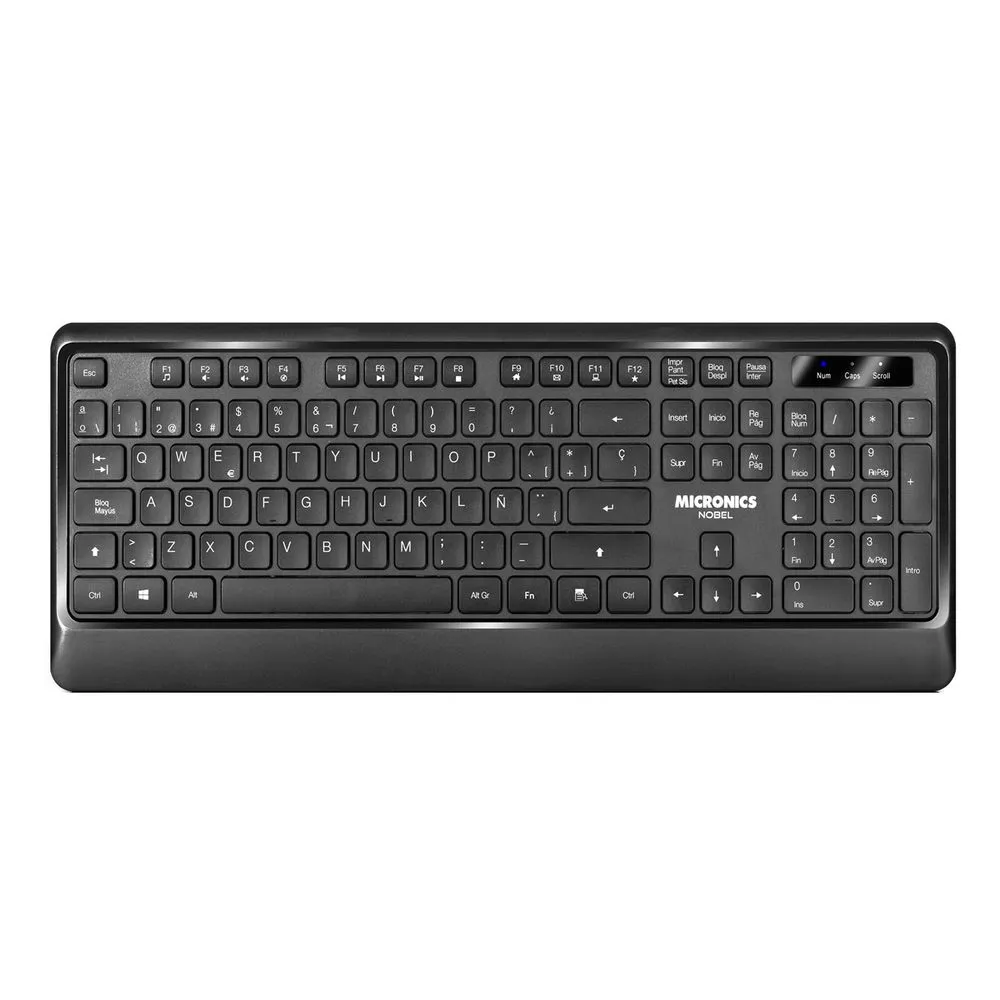 TECLADO MULTIMEDIA MICRONICS NOBEL (MIC K708) - Imagen 3