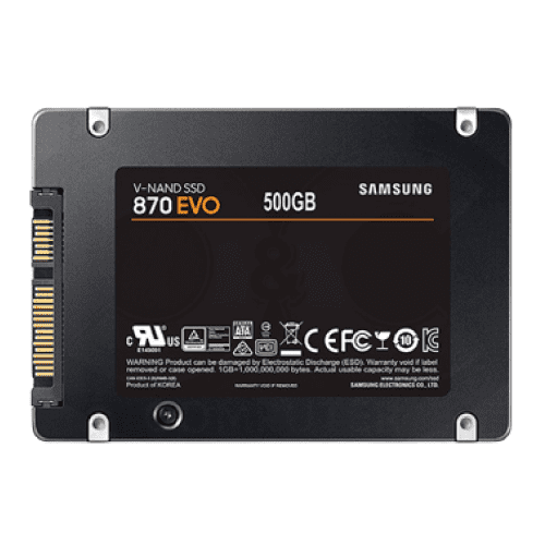 Unidad en estado solido SAMSUNG 870 EVO 500GB SATA 2.5" - Imagen 3