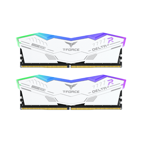 RAM TEAM GROUP T-FORCE DELTA RGB DDR5 16GB 5600 MHz UDIMM WHITE - Imagen 4