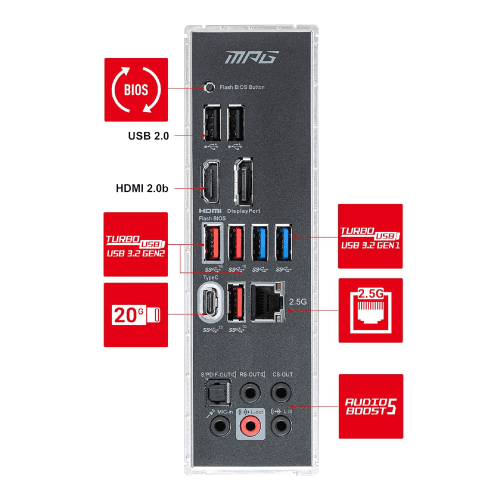 Motherboard MSI MAG Z590 GAMING PLUS - Imagen 4