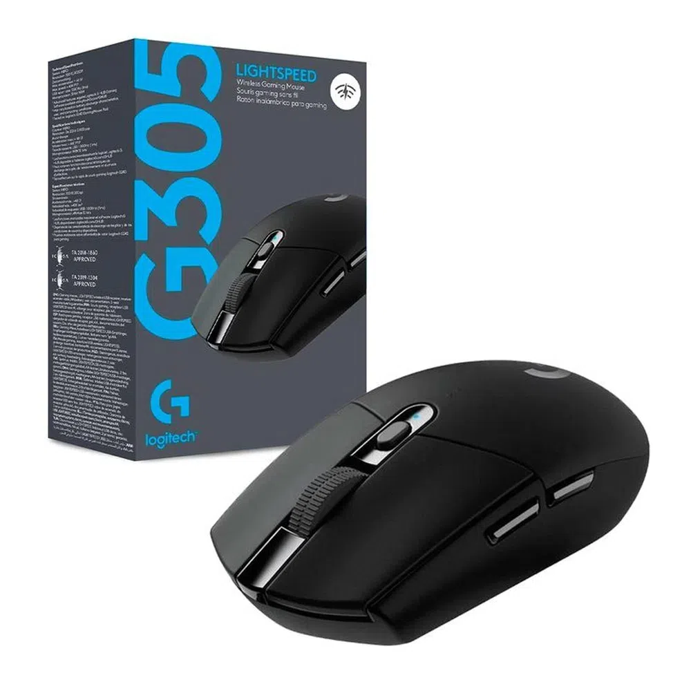 MOUSE GAMER INALAMBRICO LOGITECH G305 BLACK (PN: 910-005281) - Imagen 5