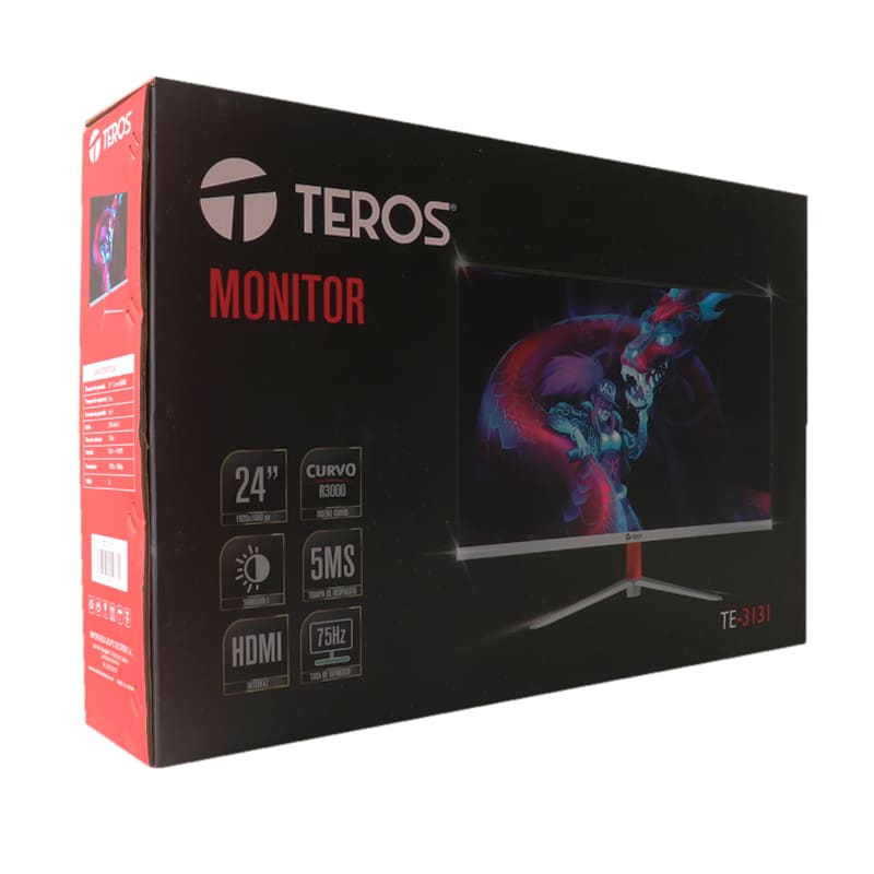 Monitor Teros 23.8" CURVO TE-3131 - Imagen 6