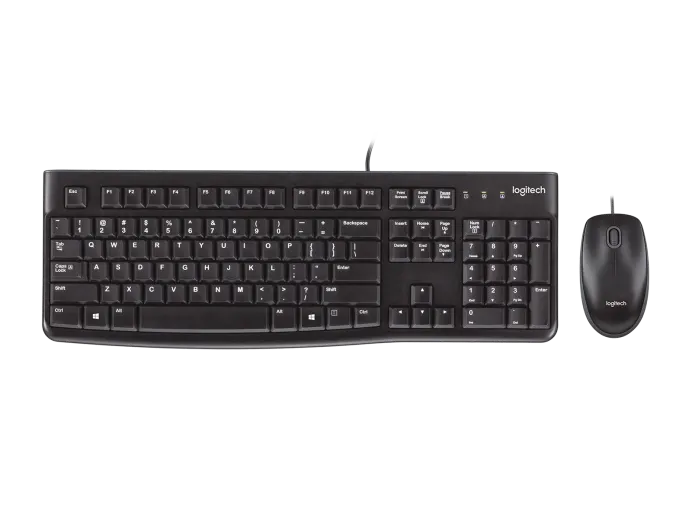 COMBO TECLADO + MOUSE LOGITECH MK120, USB - Imagen 2