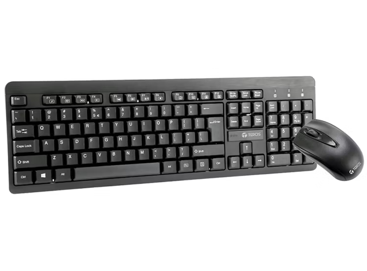 COMBO TECLADO + MOUSE TEROS TE-4061N, INALÁMBRICO - Imagen 2