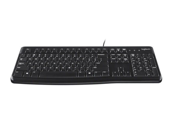 TECLADO LOGITECH K120, PLANO, USB - Imagen 2