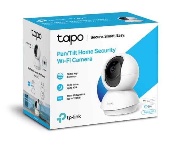 CÁMARA WIFI DE SEGURIDAD TP-LINK TAPO C200 ROTATORIA 1080P VISIÓN NOCTURNA - Imagen 2