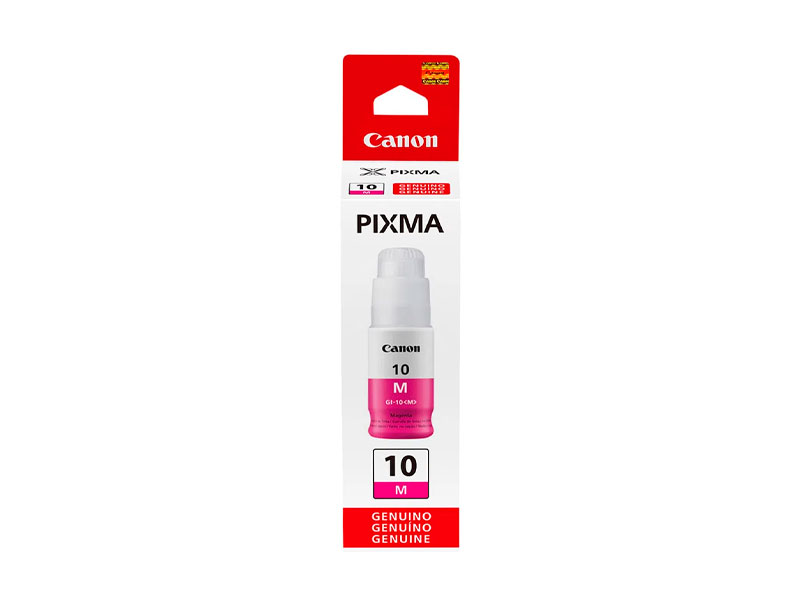 TINTA CANON GI-10(M) MAGENTA 3392C001AB 70 ML - Imagen 2