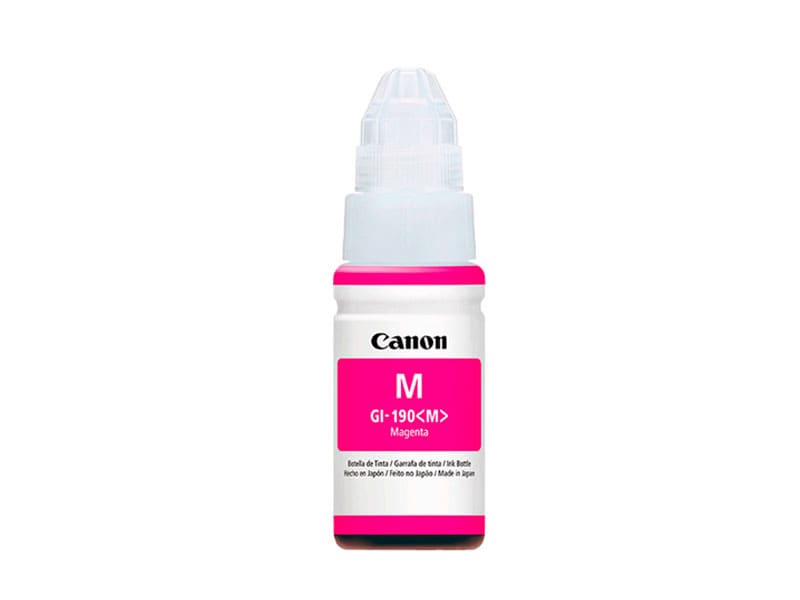 TINTA CANON GI-190(M) MAGENTA 70 ML, 0669C001AC - Imagen 2