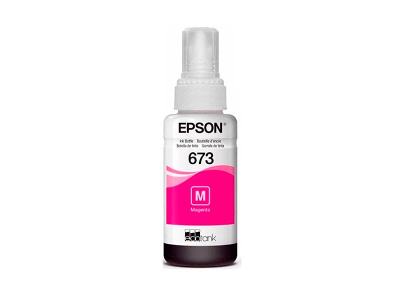 TINTA EPSON 673 MAGENTA (C13T67332A) 70 ML - Imagen 2