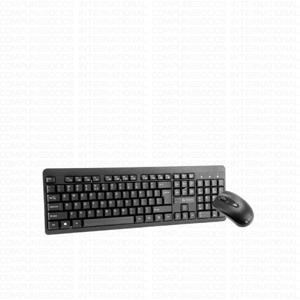 COMBO TECLADO + MOUSE TEROS TE-4061N, INALÁMBRICO