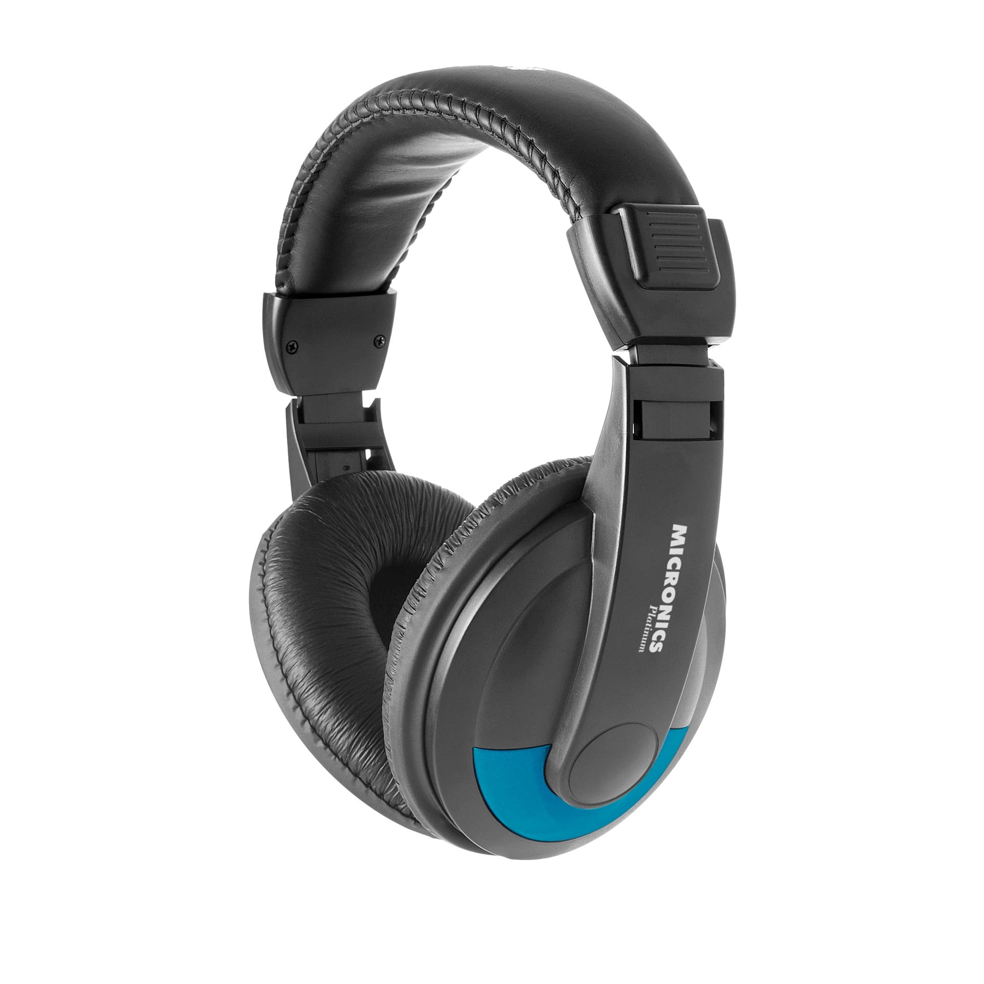 AURICULAR MICRONICS PLATINUM DJ MIC H701 CON MICRÓFONO, ESTÉREO Y CONTROL DE VOLUMEN - Imagen 2