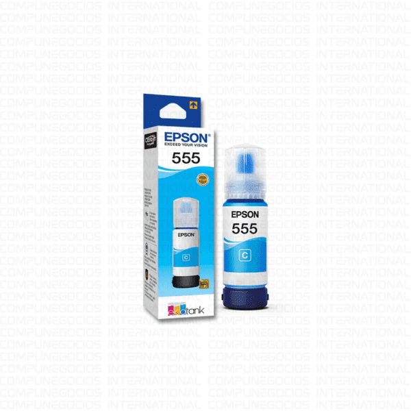 TINTA EPSON 555 CYAN (C13T06Y22A) 70 ML