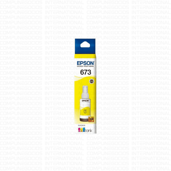 TINTA EPSON 673 YELLOW (C13T67342A) 70 ML