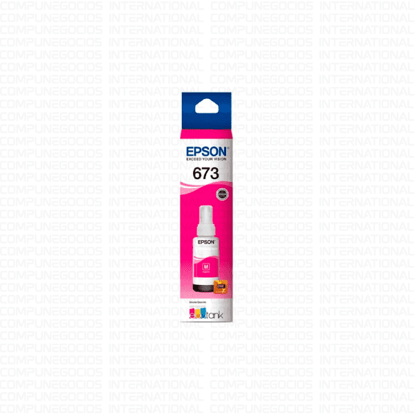 TINTA EPSON 673 MAGENTA (C13T67332A) 70 ML