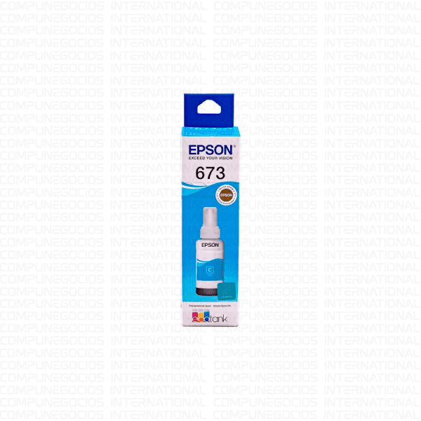 TINTA EPSON 673 CYAN (C13T67322A) 70 ML