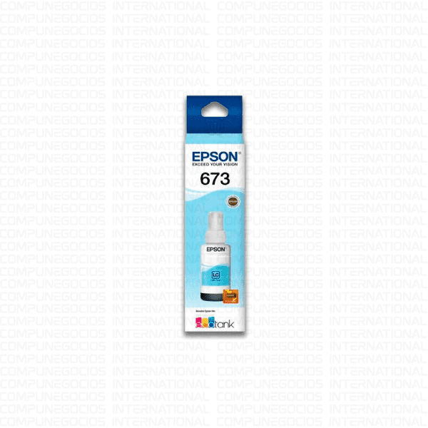 TINTA EPSON 673 CYAN LIGH (C13T67352A) 70 ML