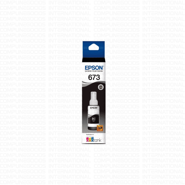 TINTA EPSON 673 BLACK (C13T67322A) 70 ML