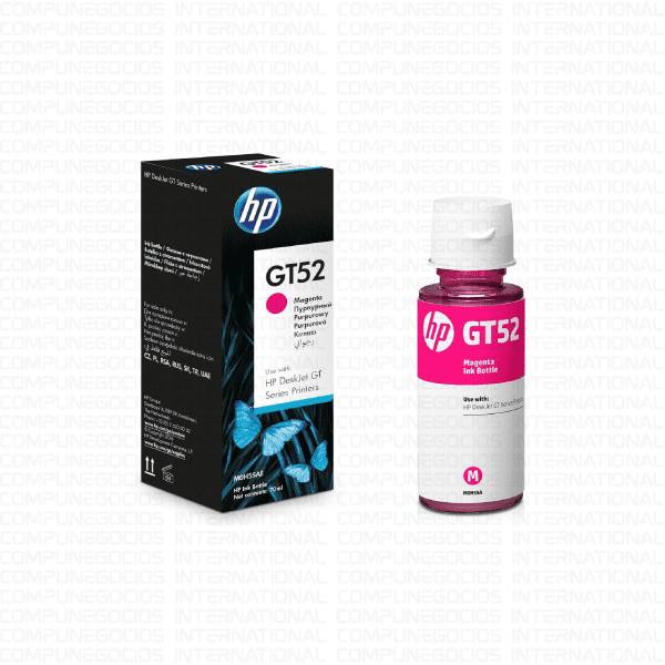 TINTA HP GT52 MAGENTA (M0H55AL) 70 ML