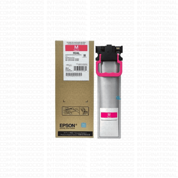 TINTA EPSON R04L (R04L32A) MAGENTA, C13T94132A, 38 ML PARA C5710 WORFORCE