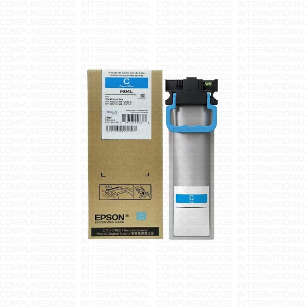 TINTA EPSON R04L (R04L22A) CYAN, C13T94122A, 38 ML PARA C5710 WORFORCE