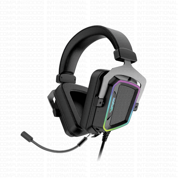 AUDÍFONO GAMING PATRIOT VIPER V380 CON MICROFONO, CANCELACIÓN DE RUÍDO, RGB