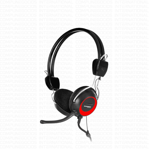AUDÍFONO MICRONICS CITRIX + MIC H715 CON MICROFONO, SONIDO ESTÉREO