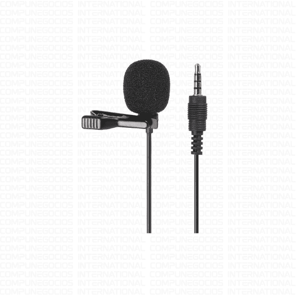 MICROFONO LAVALIER GL-119 CONDENSADOR OMNIDIRECCIONAL