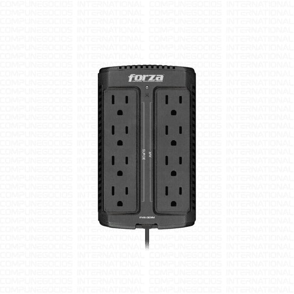 ESTABILIZADOR FORZA 900VA/450W FVR-902 8 TOMAS 220V