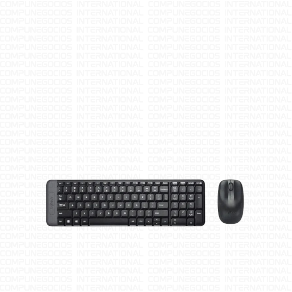 COMBO TECLADO + MOUSE LOGITECH MK220, INALÁMBRICO