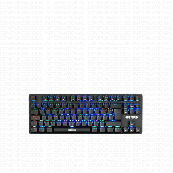 TECLADO GAMING MICRONICS FANATIC KRATOSS FK1008, RGB