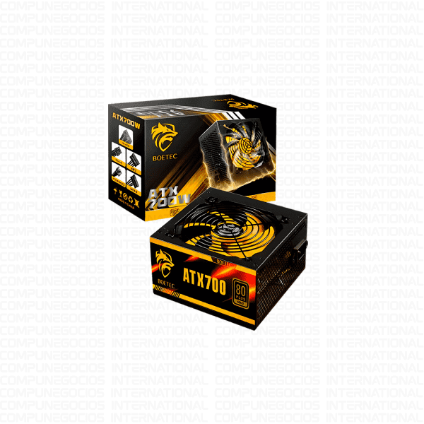 FUENTE DE PODER BOETEC ATX 700W 80 PLUS