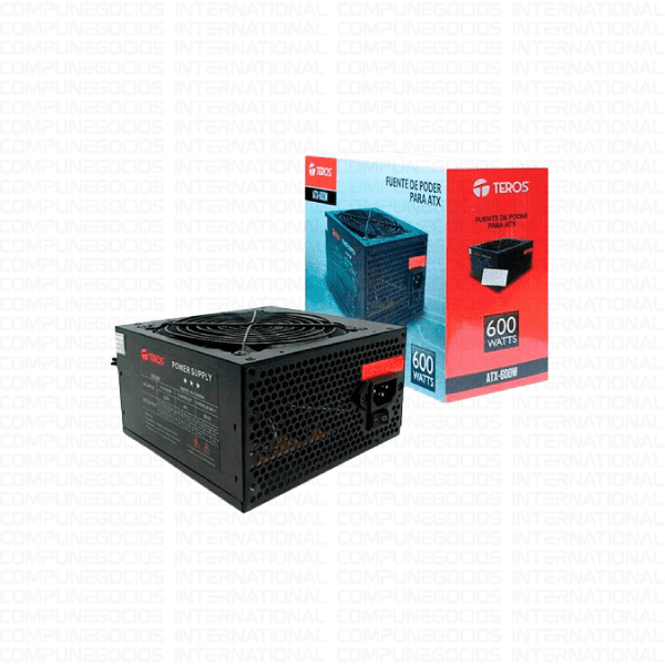 FUENTE DE PODER TEROS ATX-600W 600 WATTS 220V