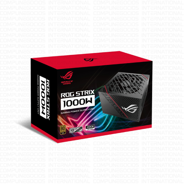 FUENTE DE PODER ROG STRIX 1000G 1000W GAMING 80 PLUS GOLD