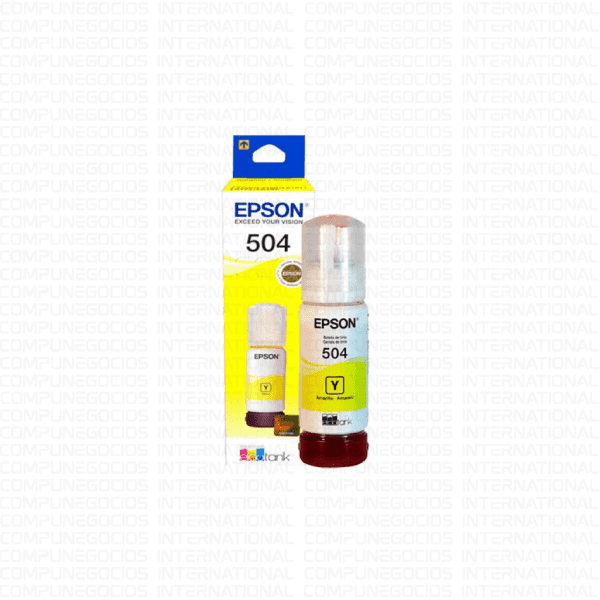TINTA EPSON T504 YELLOW (C12T03N42A) 70 ML